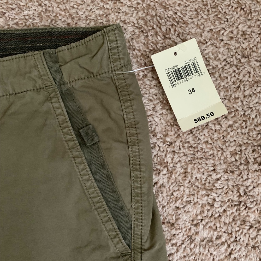 *SOLD* Lucky Brand Men’s Olive Khaki Cargo Pants - Picture 5 of 6